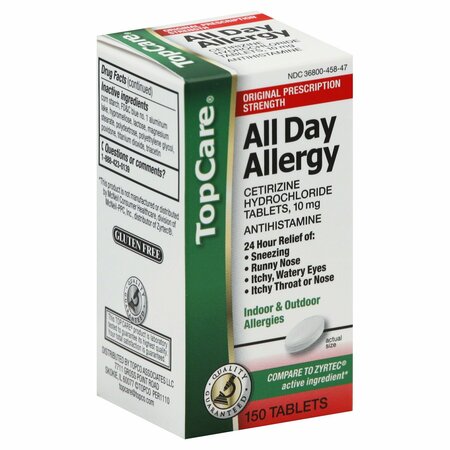 TOPCARE Tc All Day Allergy Tab 15 Size, 150PK 540961